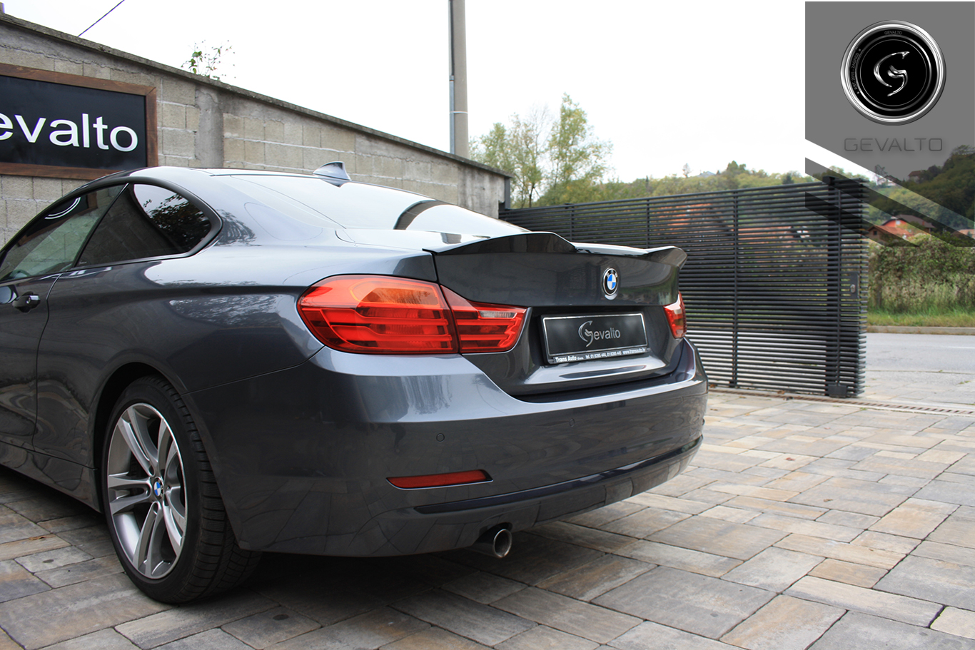 Trunk Spoiler Bmw 4 Series Coupe F32 Type 1 Gevalto